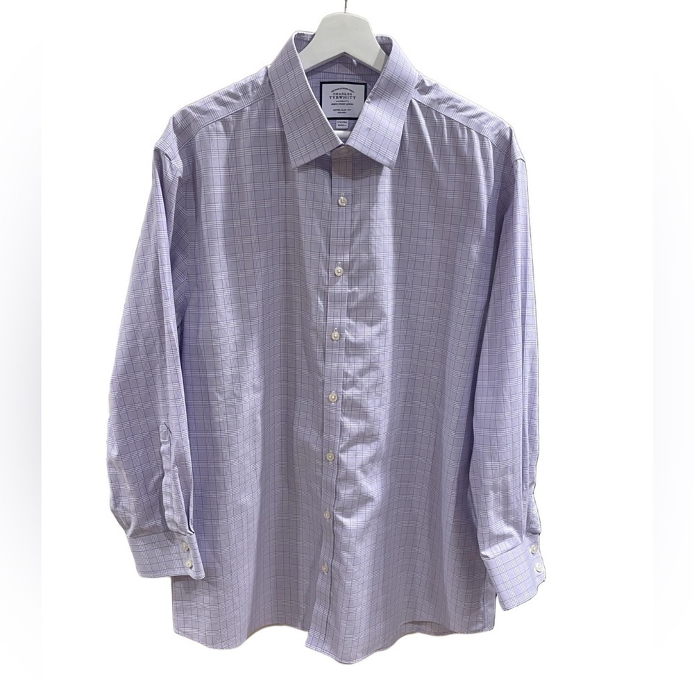 Charles Thyrwhitt Long Sleeve Button Up Dress Shirt